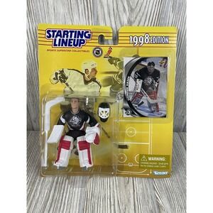 Kenner Starting Lineup 1998 Dominik Hasek Buffalo Sabres NHL Action Figure Card